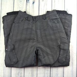 Suisse Sport Snow Pants Youth Sz 14 Gray Articulated Knees Elastic Waist…